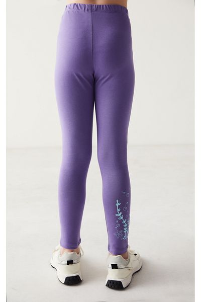 Penti Colanți cu model sirenă pentru fete violet