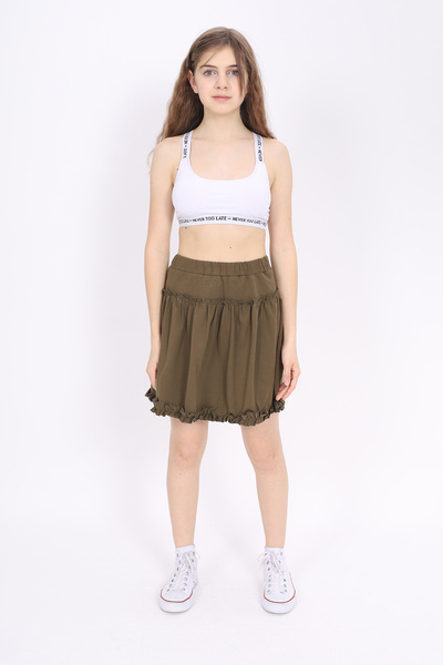 Toontoy Girl's Skirt - Frilly and Gathered