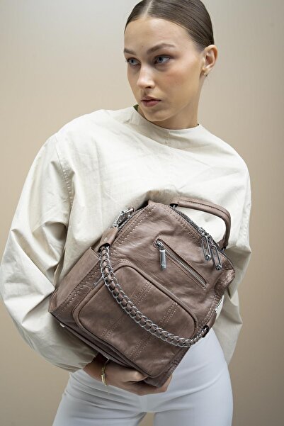 Matthew Cox MATTHEWCOX KADIN SIRT ÇANTASI BYN1019 KAHVE