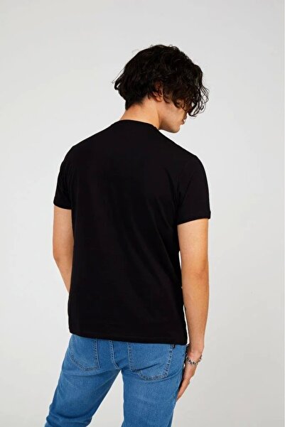 The Crow Ανδρικό μπλουζάκι με στάμπα Crew Neck Tc7121