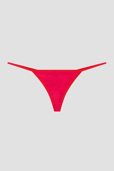 Penti Chiloți snur din 3 piese Wave Houndstooth
