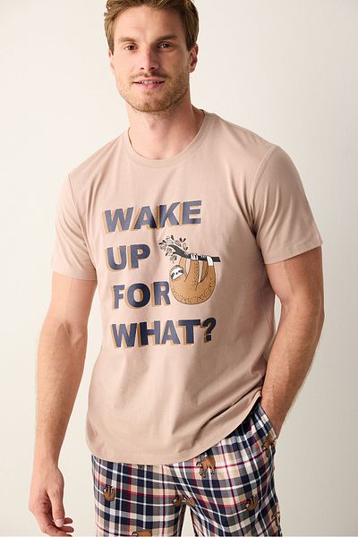 Penti Πολύχρωμο παντελόνι Wake Up και Σετ πιτζάμες