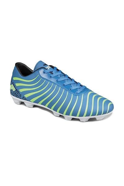 Jump Neon Saks Blue Grass Astroturf Field Cleats Pantofi de fotbal