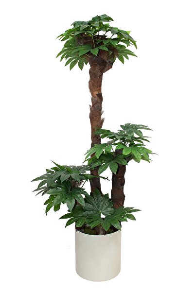 Güleç Yapay Çiçek Salon Köşe Yapay Çiçekleri Japon Çınar160 Cm