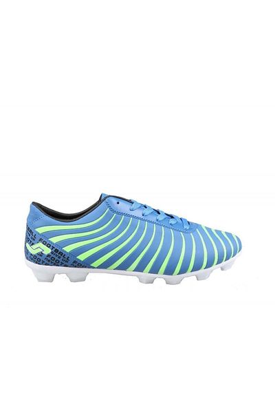 Jump Neon Saks Blue Grass Astroturf Field Cleats Pantofi de fotbal