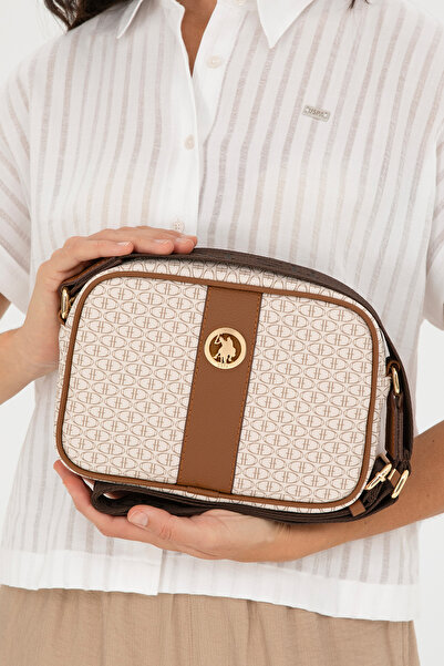 U.S. Polo Assn. Women's Beige Crossbody Bag 50293699 -Vr011