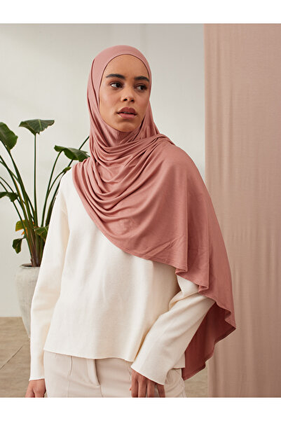 Femple Modest Πρακτικό σάλι ζέρσεϊ Premium |   Χρώμα: Τερακότα |   Μέτρο: Ενήλικος |   Ραμμένο με πηγούνι |   Στιγμιαίο Hijab