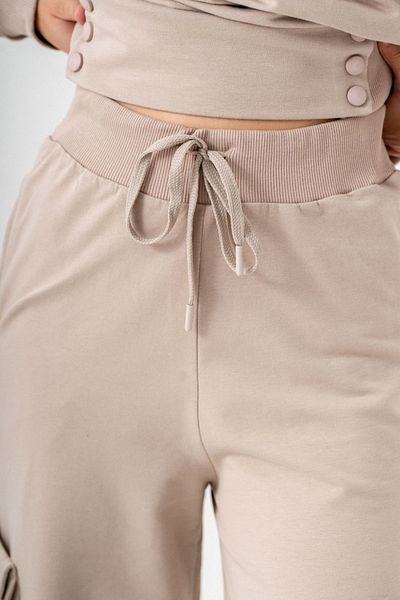 HAUSEkids Set de trening Bonjour Lamour pentru fete 8-14 ani - Latte
