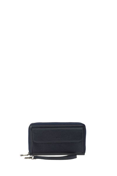 Bilik Deri Lacivert Rölax Deri Unisex Portföy & Clutch Çanta Ar P-706