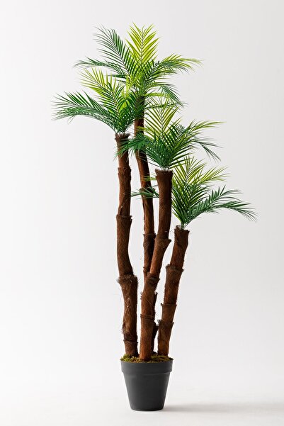 Güleç Yapay Çiçek Yapay Ağaç Palmiye 36yaprak 4katlı 160cm Salon Çiçeği Yapay Çiçek