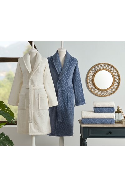 Özdilek Mayra Velvet Family Set
