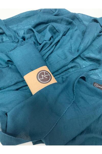 Modakaşmir Neo Pamuk Şal Petrol Yeşili