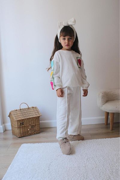 RAPAPA New Sozon 3 Thread White Non-Rated Suit for Girl - 3009