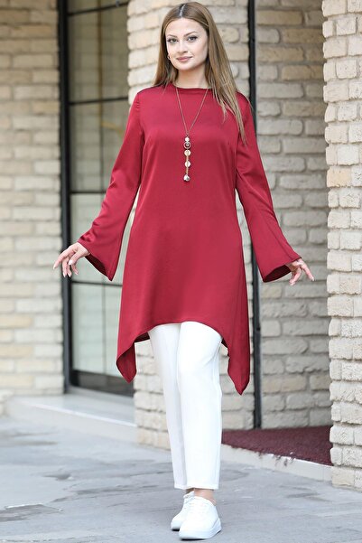 Esilanur Armin Tesettür Tunik Kırmızı
