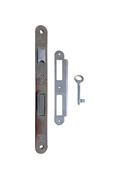 ÖZCANLAR KİLİT OVAL 40mm Gömme Sessiz İç Kapı ODA Kilidi (ODA)(23mmx40mm)