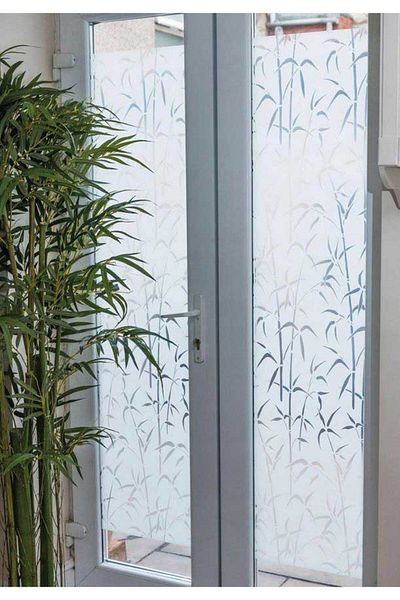 d-c-fix 349-0433 Bamboo Pattern Self Adhesive Glass Foil (45CM X 1MT)