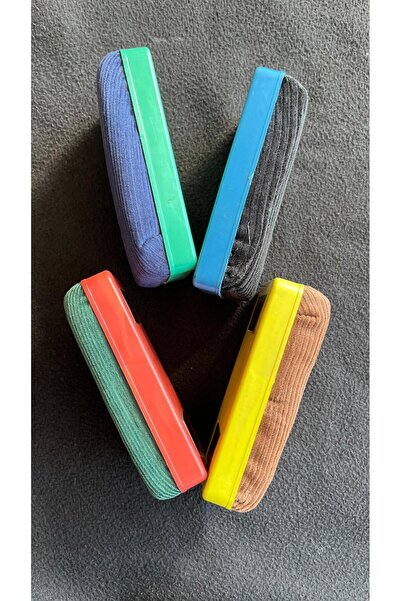 TutturX 4 Adet Beyaz Yazı Tahta Silgisi Mıknatıslı Kaliteli