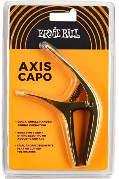 Ernie Ball P09603 Κιθάρα Capo χρυσή διπλής διαμέτρου Axis