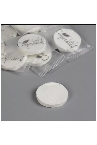 Hediye Rüzgarı Water Growing Compressed Wipes: Practical, Hygienic and Environmentally Friendly 20 Pieces
