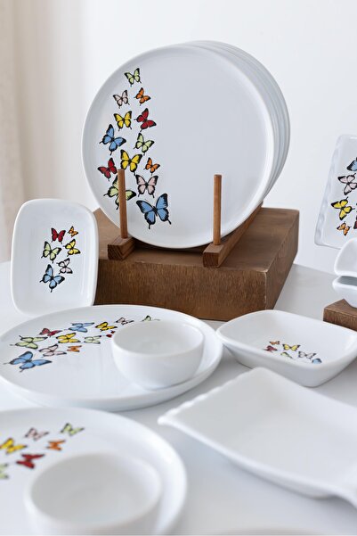 Home 12 Person Butterfly Dance Set - Breakfast of