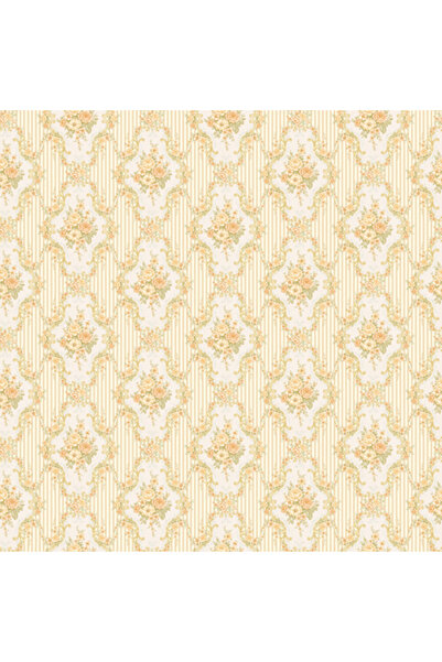 Dekor Classic 335-A Vintage Damask Desenli Duvar Kağıdı