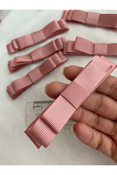 partici dükkanı 10Pcs - Three Layers Grogen Ready Bow Ribbon