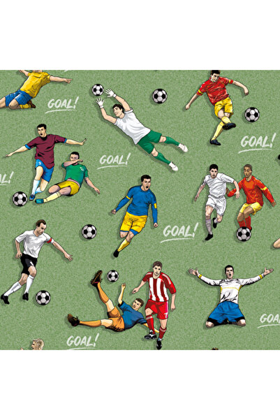 Dekor Vision 202-A Futbol Temalı Çocuk Odası Duvar Kağıdı