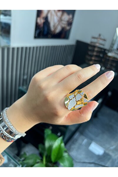 925Silver 925ayar gümüş taşlı yüzük