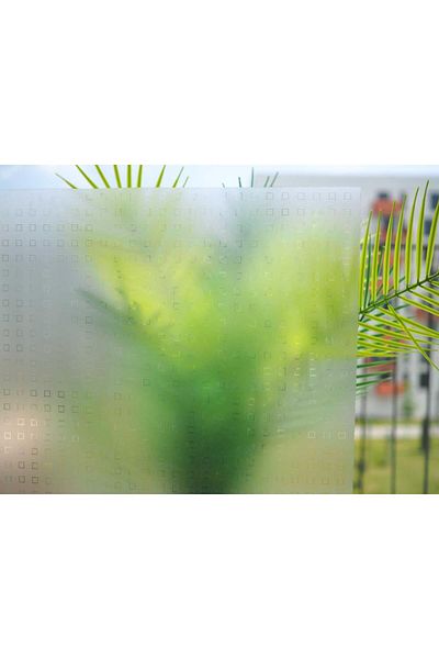 d-c-fix 346-0282 Square Pattern Self Adhesive Glass Foil (45CM X 2MT)