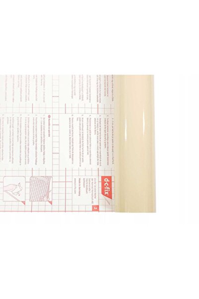 d-c-fix 446-2214 Parlak Krem Kendinden Yapışkanlı Folyo (45CM X 2MT)