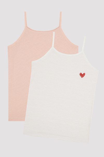 Penti فتاة أمور 2 قطعة قميص بدون أكمام