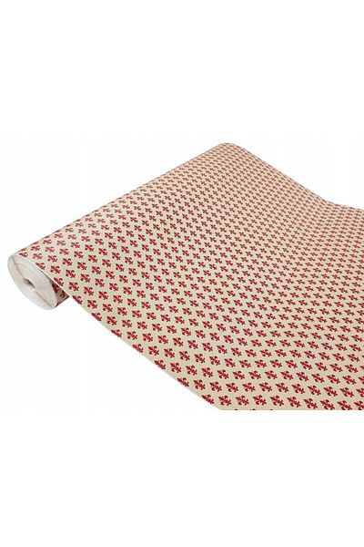 Alkor 480-0049 Red Damask Pattern Adhesive Foil (45CM X 1MT)