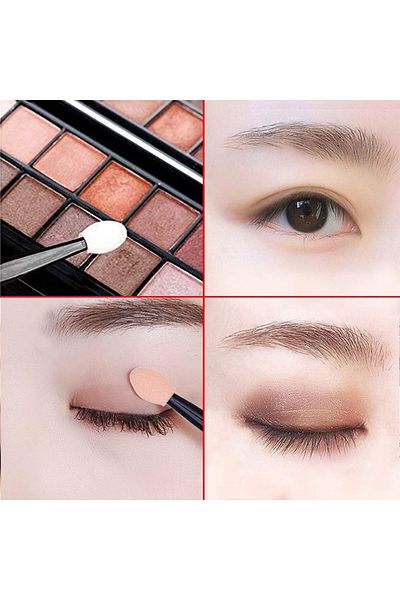 Muggio Mini Makeup Sponge Eyeshadow Applicator - Detail Sponge Set