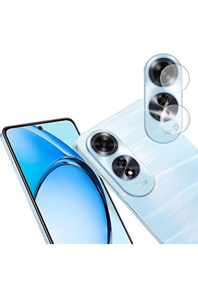 Ecr Mobile Oppo A60 Esnek Nano Kamera Lens Koruyucu (1 Set)