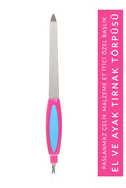 Muggio El ve Ayak Tırnak Törpüsü Paslanmaz Çelik Çift Taraflı