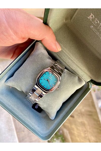 Reward Original Square Silver Color Luxury Waterproof Women Wrist Watch
