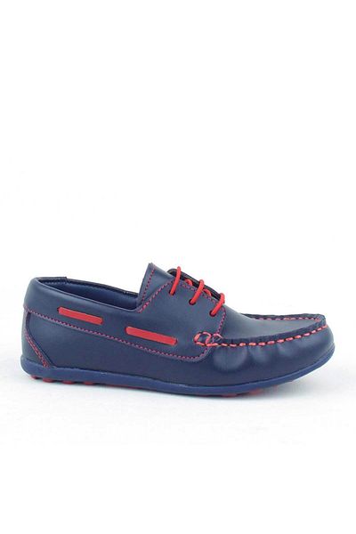 Rakerplus Navy Blue Lace-up Casual Classic Men's Young Shoes
