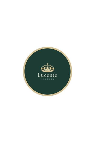 Lucente Jewellery Hediye Kutulu Gümüş Altın Kaplama 3 Boyutlu Harf Kolye Isim Baş Harfli S Harfi Kolyesi
