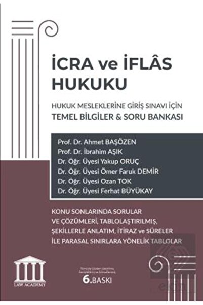 Adalet Yayınevi İcra ve İflas Hukuku - Hukuk Mesleklerine Giriş Sınavı İçin T...