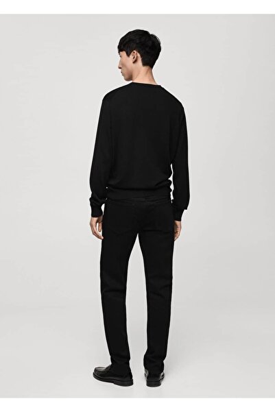 MANGO Man %100 Yün Orta Kalınlıkta Triko Kazak