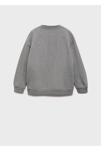 MANGO Kids Βαμβακερό φούτερ με σχέδιο