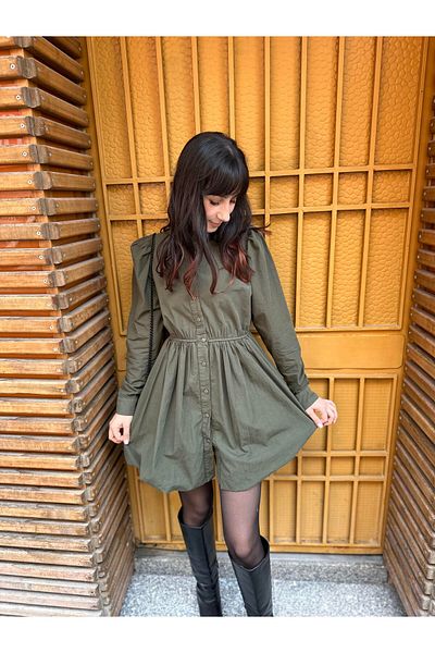 Cream&Rouge Cotton Mini Dress