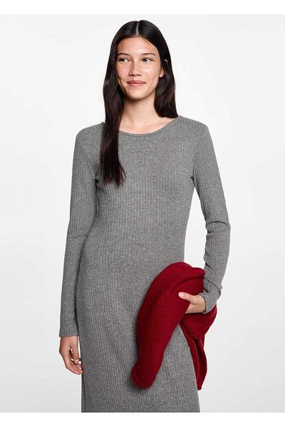 Mango Teen Elastic Midi Dress