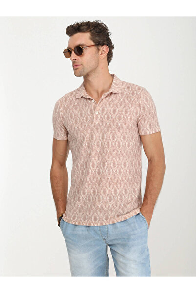 Kip Polo Neck Tile Men's T-shirt Tsh-1322