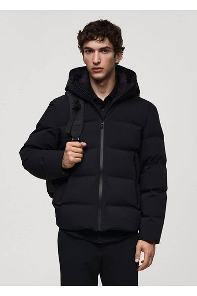 MANGO Man Wasserdichter Anorak mit Federpolsterung