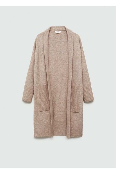 MANGO Woman Cardigan oversize din tricotaj