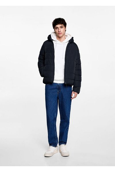 Mango Teen Quilted Hooded Anorak