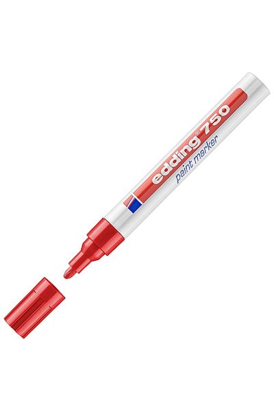 Edding E-750 Red Pen - Paint Marker
