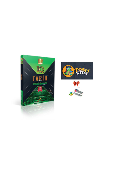 paraf yayınları PARAF 9. Sınıf IQ TARİH Soru Kütüphanesi