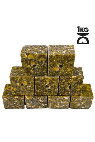 Hedyex 1Kg Sazan Küspesi Delikli Küp Mısır Küspesi Kare